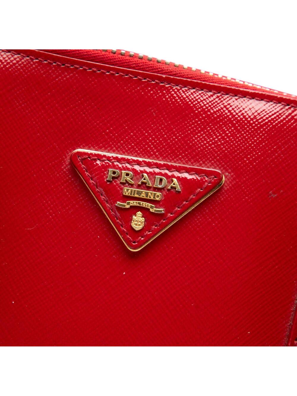 Prada Medium Saffiano Vernice Promenade #369063P70B - Picture 5 of 6